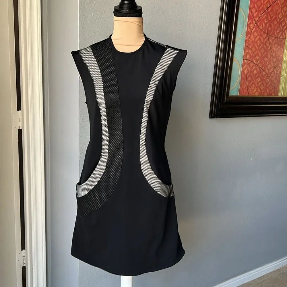 Little Black scuba dress